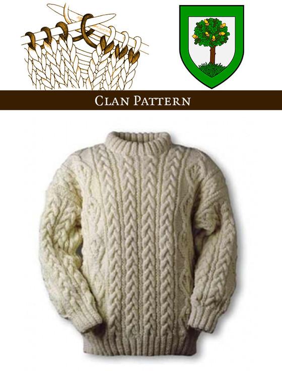 aran cashmere Flanagan Knitting Pattern