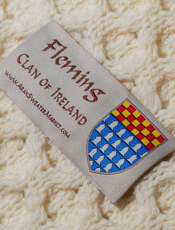 Aran Cashmere Fleming Clan Aran Throw