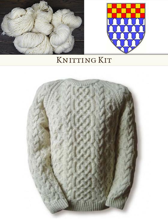 aran cashmere Fleming Knitting Kit