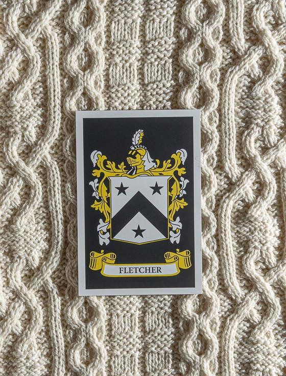 Aran Cashmere Fletcher Clan Aran Throw