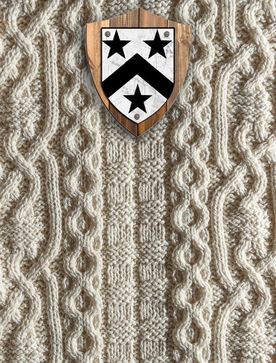 aran cashmere Fletcher Clan Aran Throw