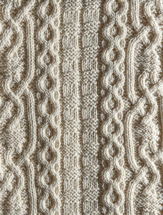 Aran Cashmere Fletcher Clan Scarf