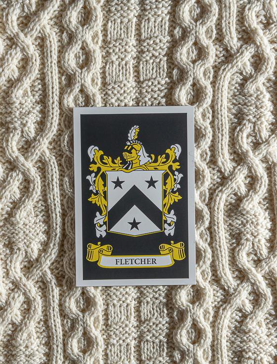 Aran Cashmere Fletcher Clan Scarf