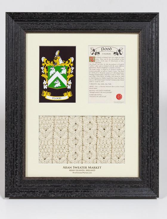 aran cashmere Flood Clan Aran & History Display
