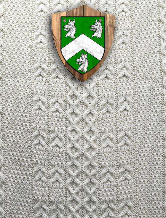 aran cashmere Flood Clan Aran Throw