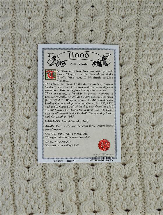 Aran Cashmere Flood Clan Scarf
