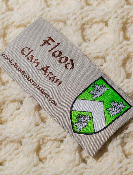 Aran Cashmere Flood Clan Scarf
