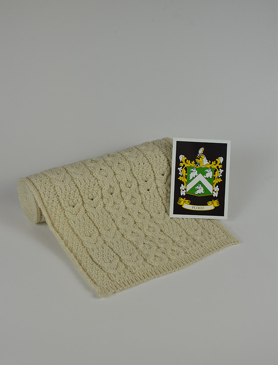 aran cashmere Flood Clan Scarf