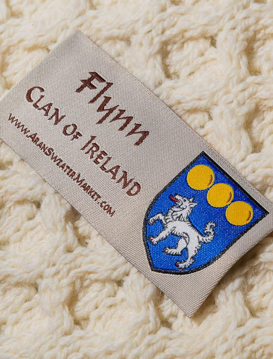 Aran Cashmere Flynn Clan Aran Throw