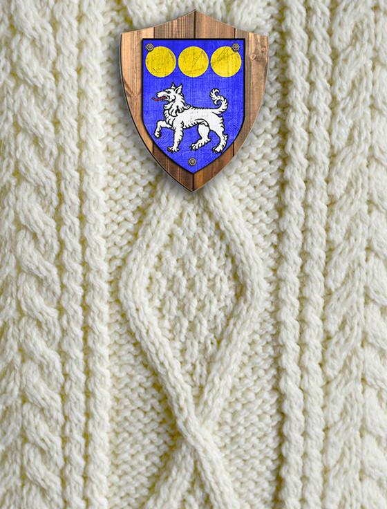 Aran Cashmere Flynn Clan Aran Throw