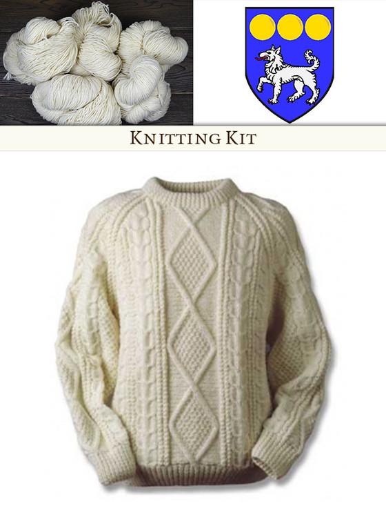 aran cashmere Flynn Knitting Kit