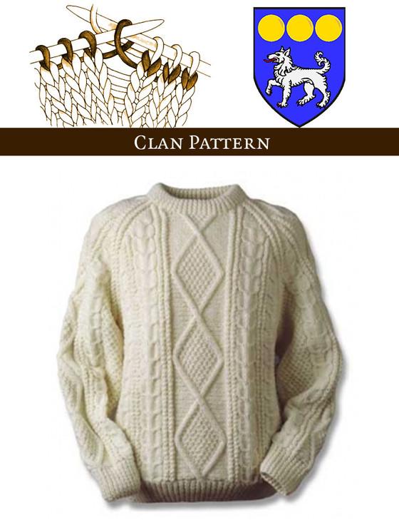 aran cashmere Flynn Knitting Pattern