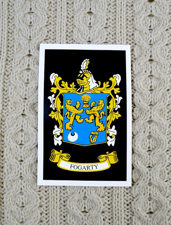 Aran Cashmere Fogarty Clan Aran Throw
