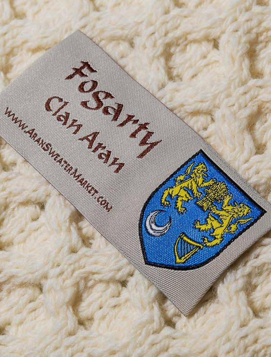 Aran Cashmere Fogarty Clan Aran Throw