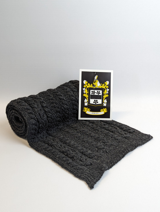 Aran Cashmere Foley Clan Scarf