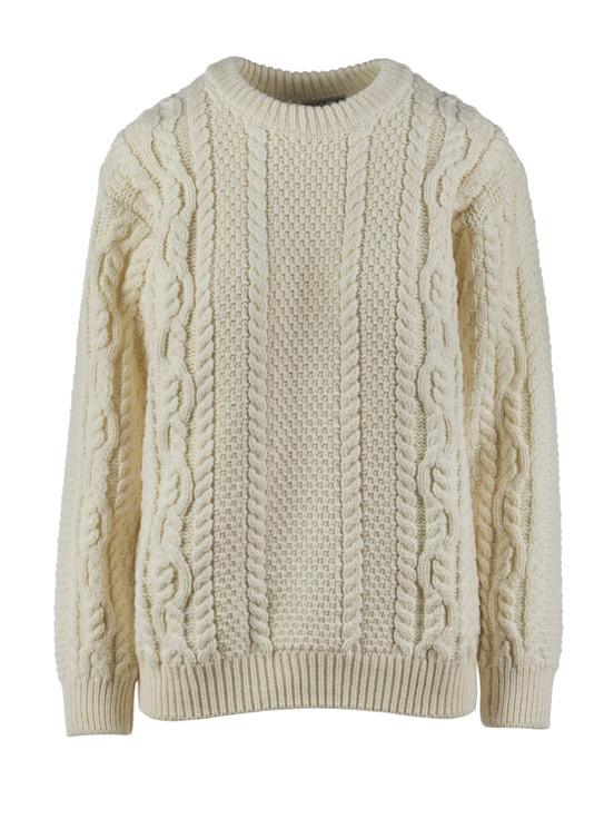 aran cashmere Foley Clan Sweater