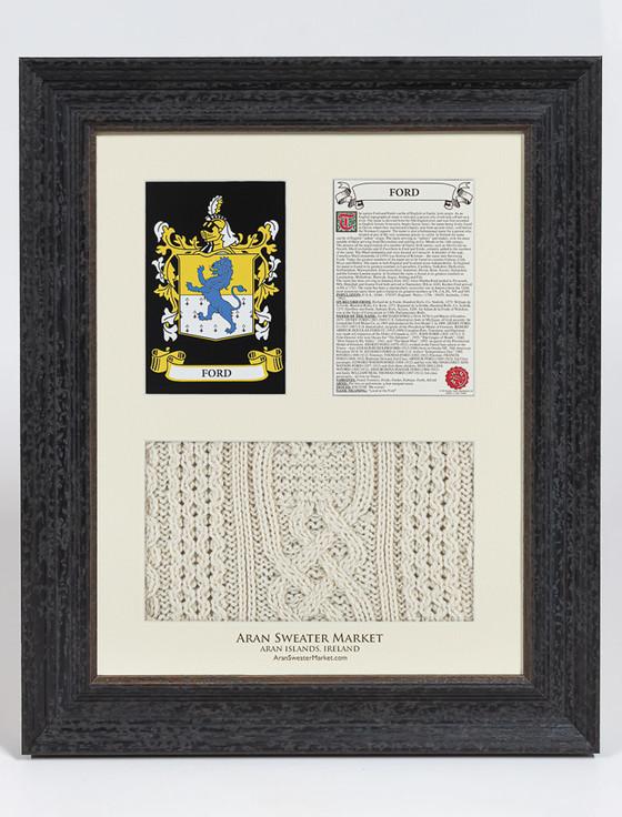 aran cashmere Ford Clan Aran & History Display