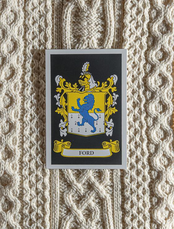 Aran Cashmere Ford Clan Aran Throw