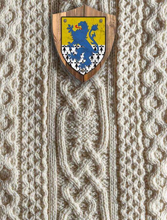 aran cashmere Ford Clan Aran Throw