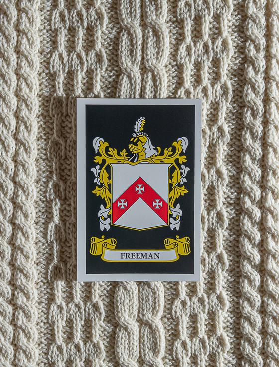 Aran Cashmere Freeman Clan Aran Throw