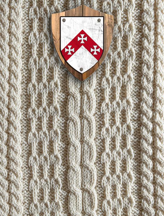aran cashmere Freeman Clan Aran Throw