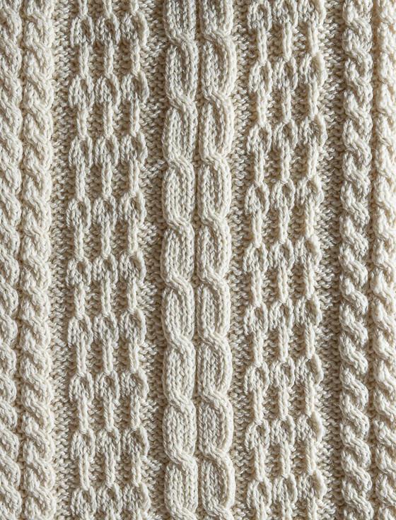 Aran Cashmere Freeman Clan Scarf