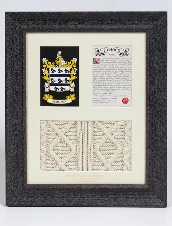 aran cashmere Furlong Clan Aran & History Display