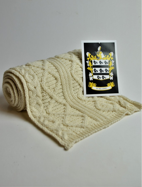 aran cashmere Furlong Clan Scarf