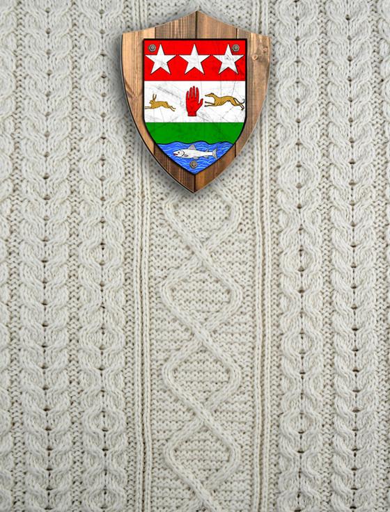 aran cashmere Gaffney Clan Aran Throw
