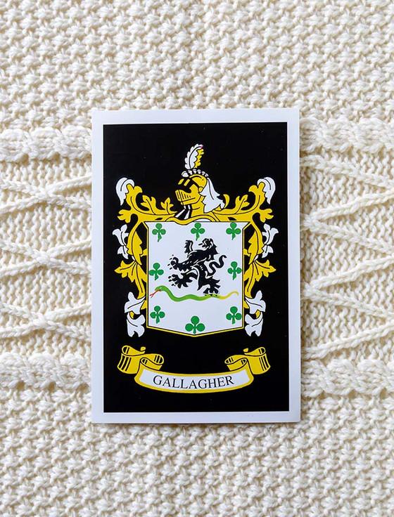 Aran Cashmere Gallagher Clan Aran Throw