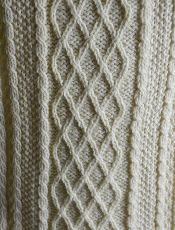 Aran Cashmere Gallagher Clan Scarf