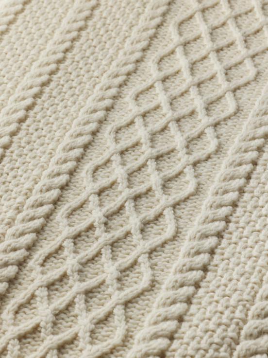 Aran Cashmere Gallagher Clan Sweater