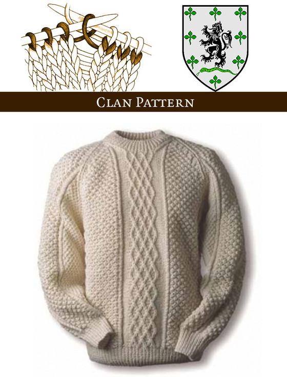 aran cashmere Gallagher Knitting Pattern