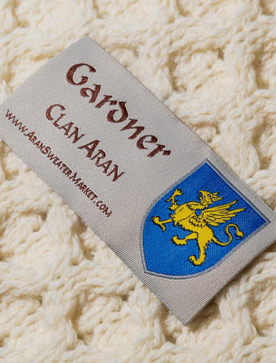 Aran Cashmere Gardner Clan Aran Throw