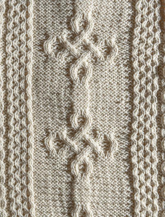 Aran Cashmere Gardner Clan Scarf
