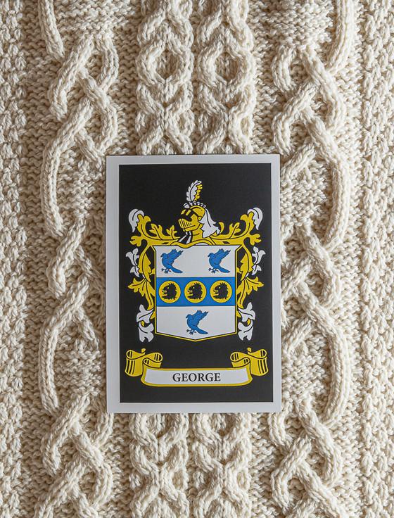 Aran Cashmere George Clan Aran Throw
