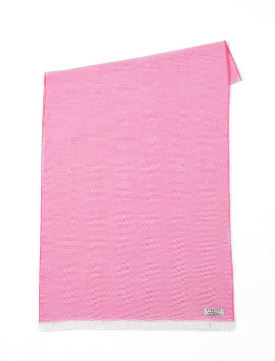 Aran Cashmere Giant Merino Scarf - Pink Twill
