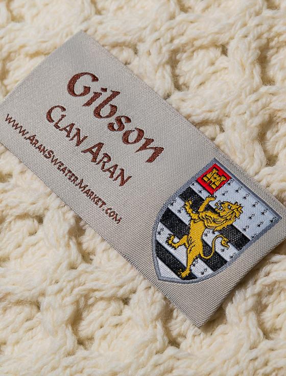 Aran Cashmere Gibson Clan Aran Poncho