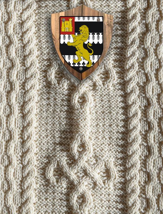 aran cashmere Gibson Clan Aran Throw