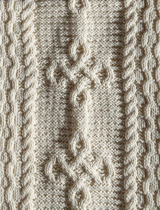 Aran Cashmere Gibson Clan Scarf