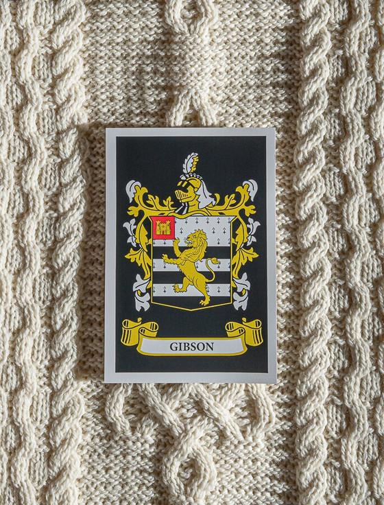 Aran Cashmere Gibson Clan Scarf