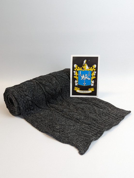 Aran Cashmere Gorman Clan Scarf