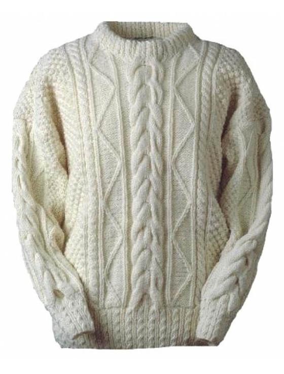 aran cashmere Gorman Clan Sweater