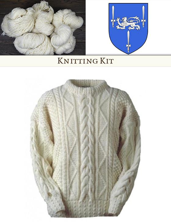 aran cashmere Gorman Knitting Kit