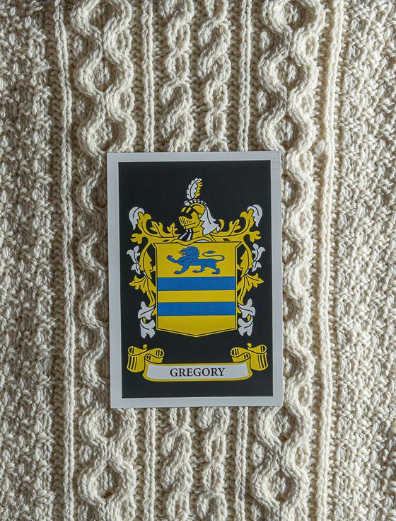 Aran Cashmere Gregory Clan Scarf
