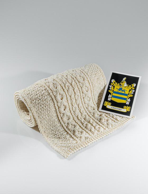 aran cashmere Gregory Clan Scarf
