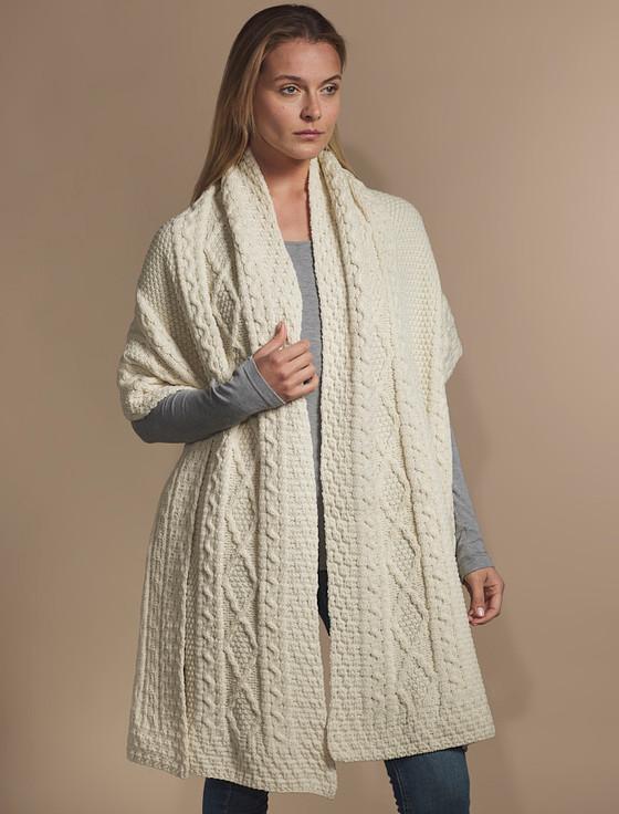 Aran Cashmere Griffin Clan Aran Wrap