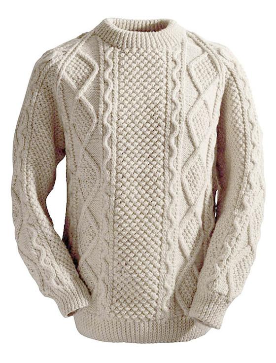 aran cashmere Griffin Clan Sweater