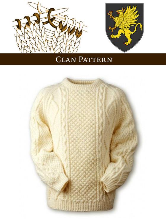 aran cashmere Griffin Knitting Pattern