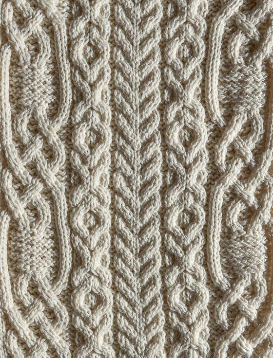 Aran Cashmere Hamilton Clan Scarf